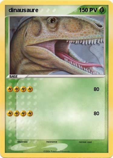 Pokemon dinausaure