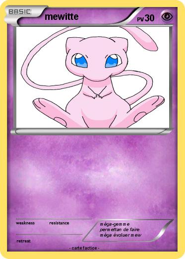 Pokemon mewitte