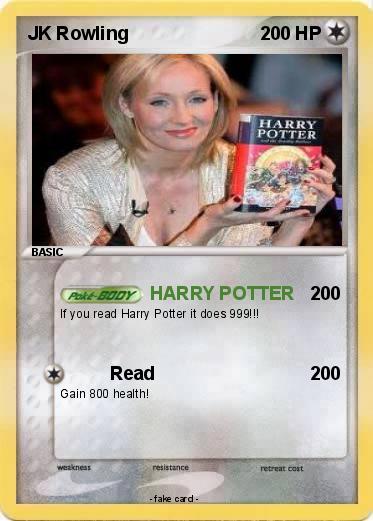 Pokemon JK Rowling