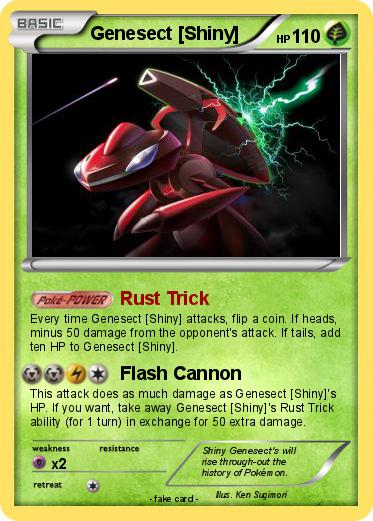 Pokemon Genesect [Shiny]