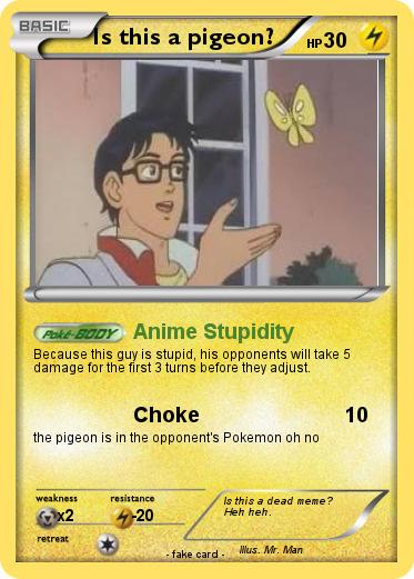 Pokemon Is this a pigeon?