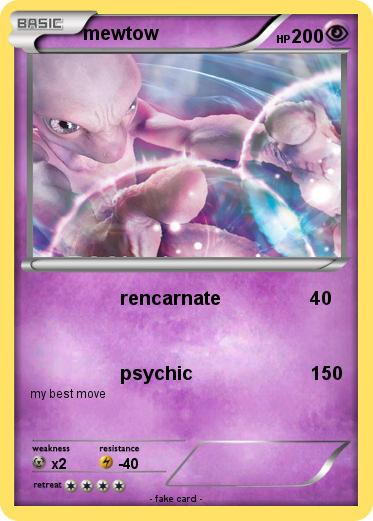Pokemon mewtow