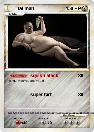 Pokemon fat man