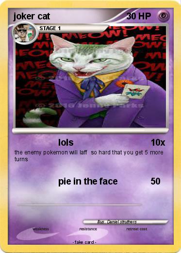 Pokemon joker cat