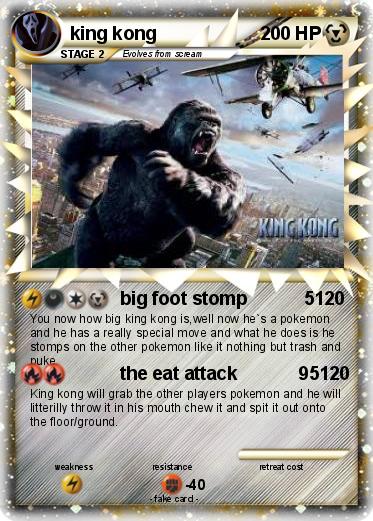 Pokemon king kong