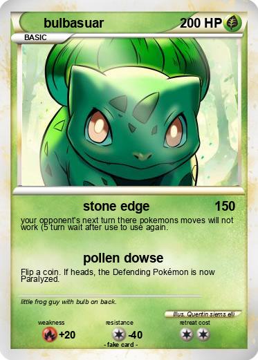 Pokemon bulbasuar