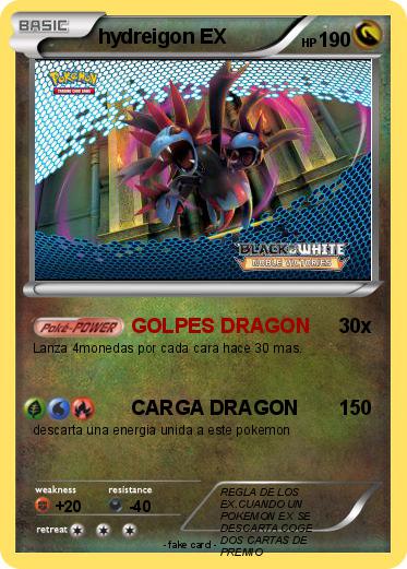 Pokemon hydreigon EX