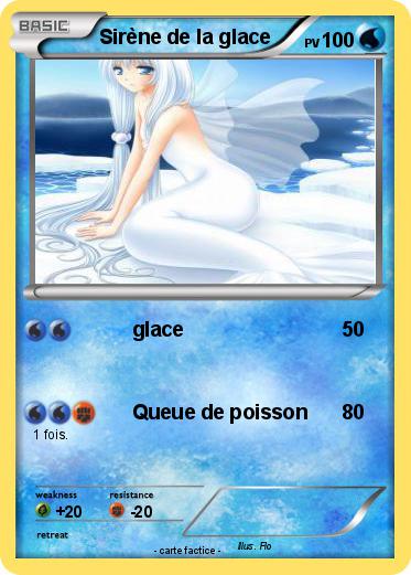 Pokemon Sirène de la glace