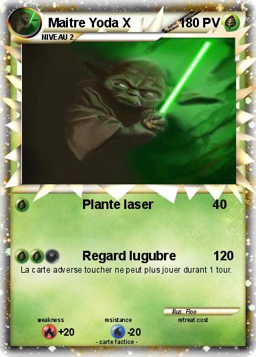 Pokemon Maitre Yoda X
