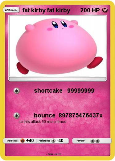 Pokemon fat kirby fat kirby