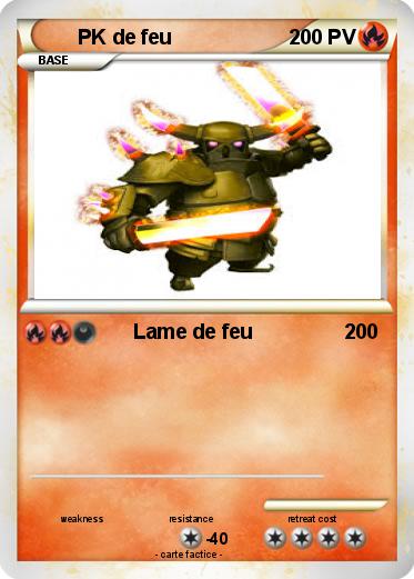 Pokemon PK de feu