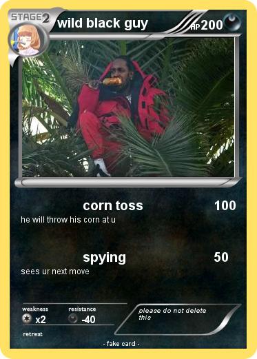 Pokemon wild black guy