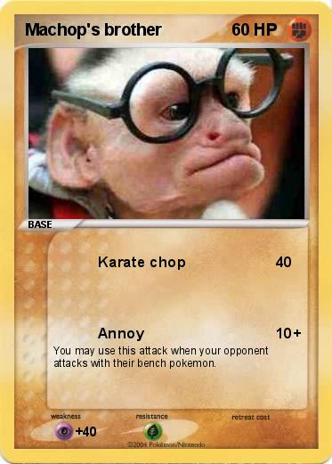 Pokemon Machop's brother
