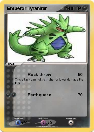 Pokemon Emperor Tyranitar 