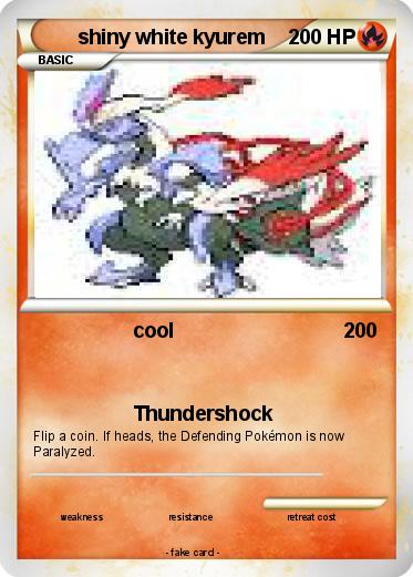 Pokemon shiny white kyurem
