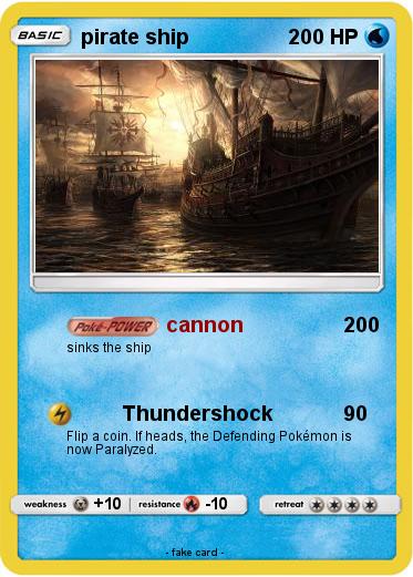 Pokemon pirate ship