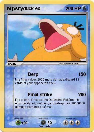 Pokemon M pshyduck ex