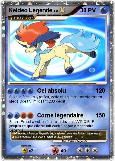 Pokemon Keldeo Legende