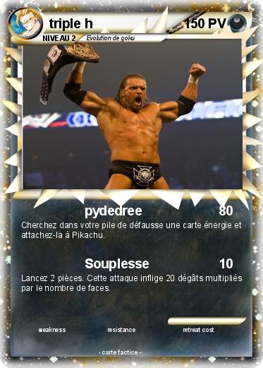 Pokemon triple h
