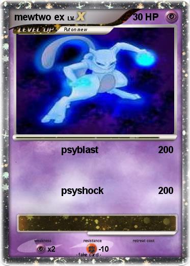 Pokemon mewtwo ex