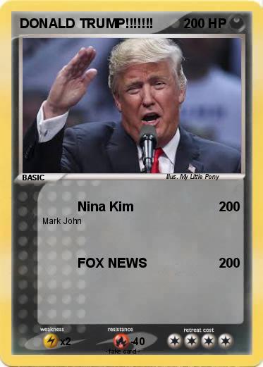 Pokemon DONALD TRUMP!!!!!!!