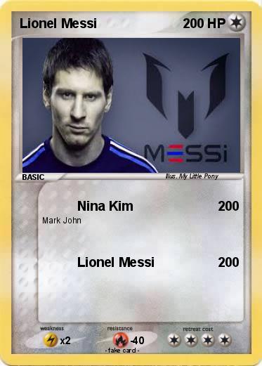 Pokemon Lionel Messi