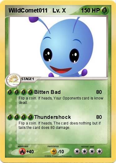 Pokemon WildComet011   Lv. X    