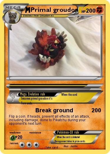 Pokemon Primal groudon
