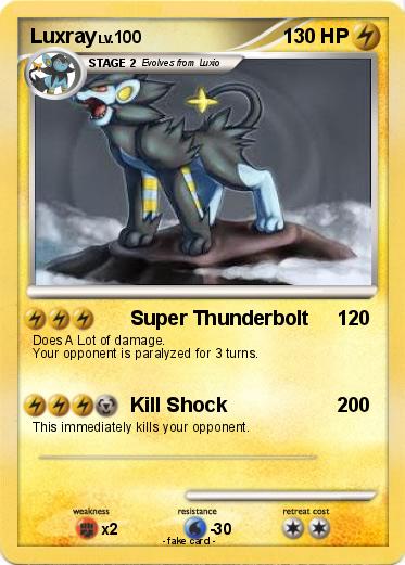 Pokemon Luxray
