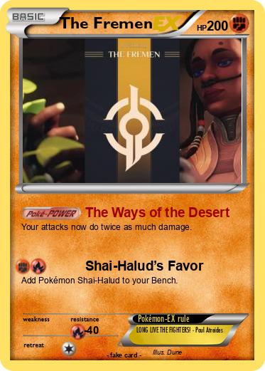 Pokemon The Fremen