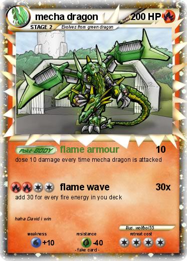Pokemon mecha dragon