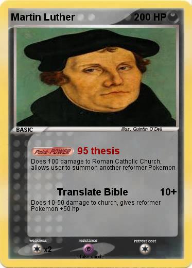 Pokemon Martin Luther