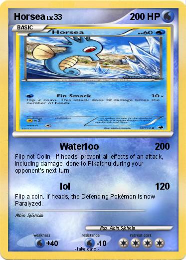 Pokemon Horsea