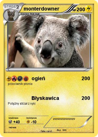 Pokemon monterdowner