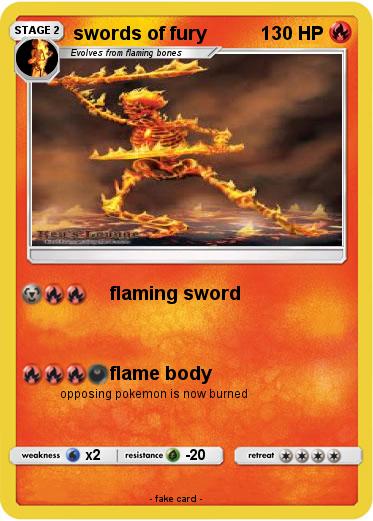 Pokemon swords of fury
