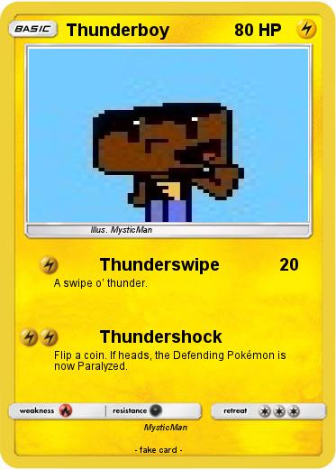 Pokemon Thunderboy