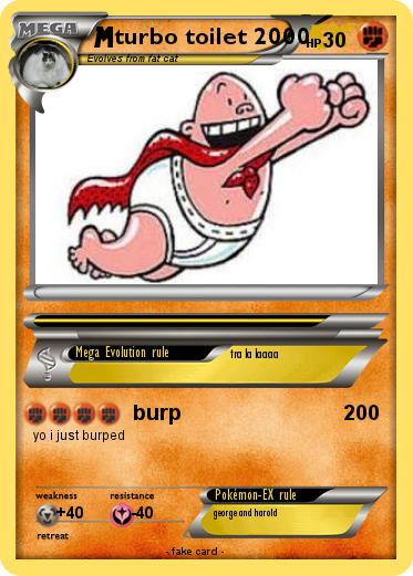 Pokemon turbo toilet 2000