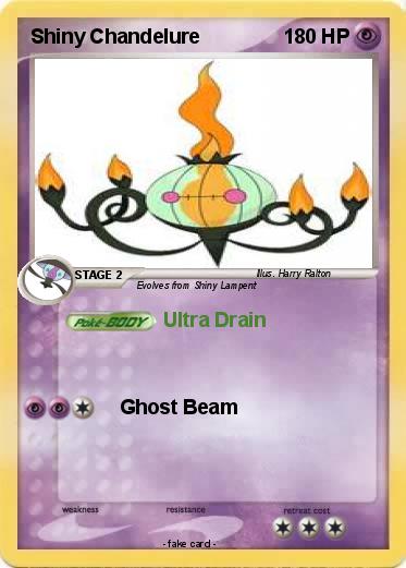 Pokemon Shiny Chandelure