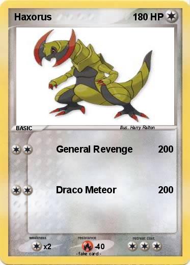 Pokemon Haxorus