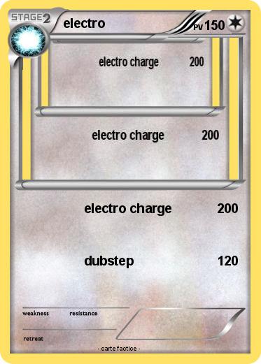 Pokemon electro