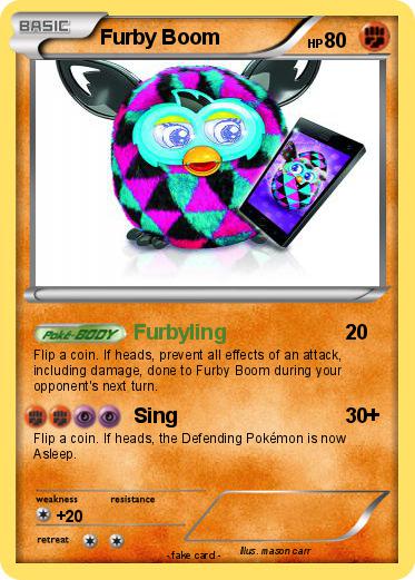 Pokemon Furby Boom