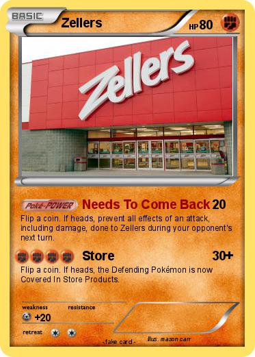 Pokemon Zellers