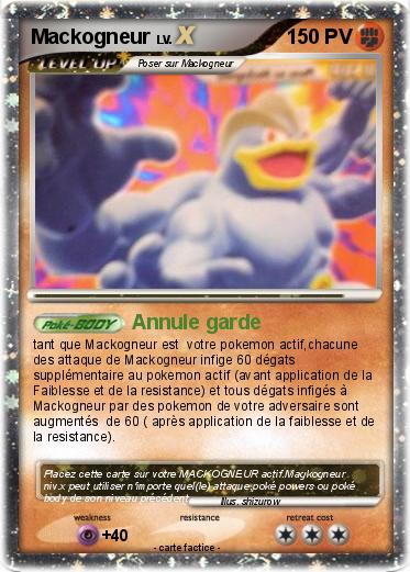 Pokemon Mackogneur
