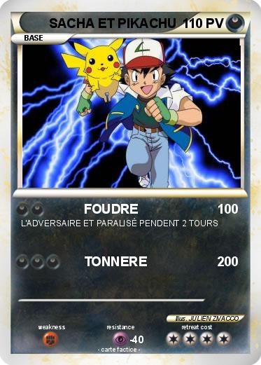Pokemon SACHA ET PIKACHU