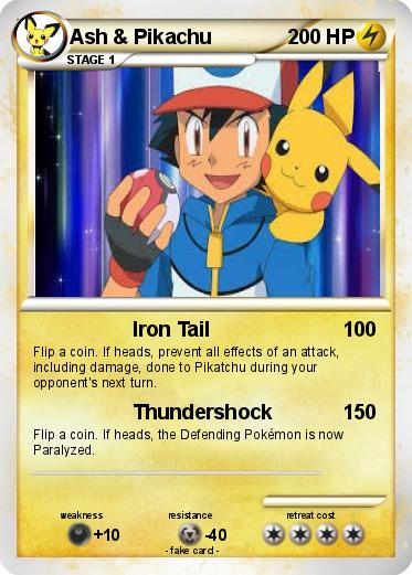 Pokemon Ash & Pikachu