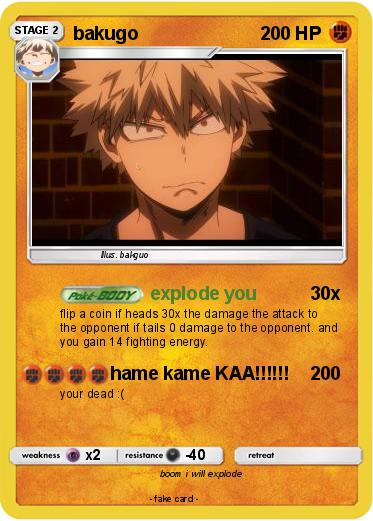 Pokemon bakugo