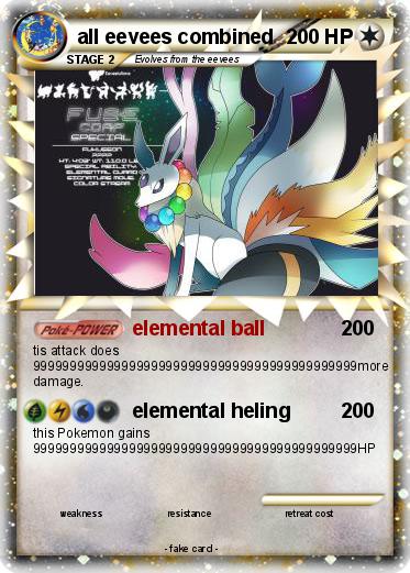 Pokemon all eevees combined
