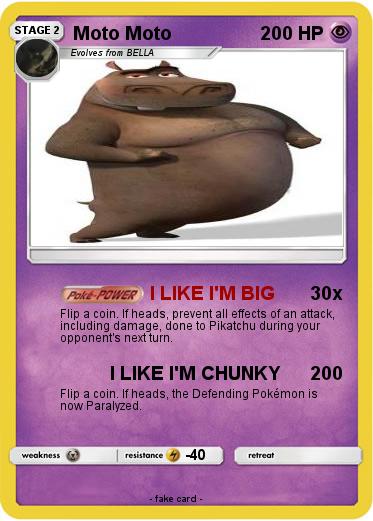 Pokemon Moto Moto