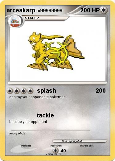 Pokemon arceakarp