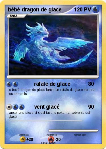 Pokemon bébé dragon de glace